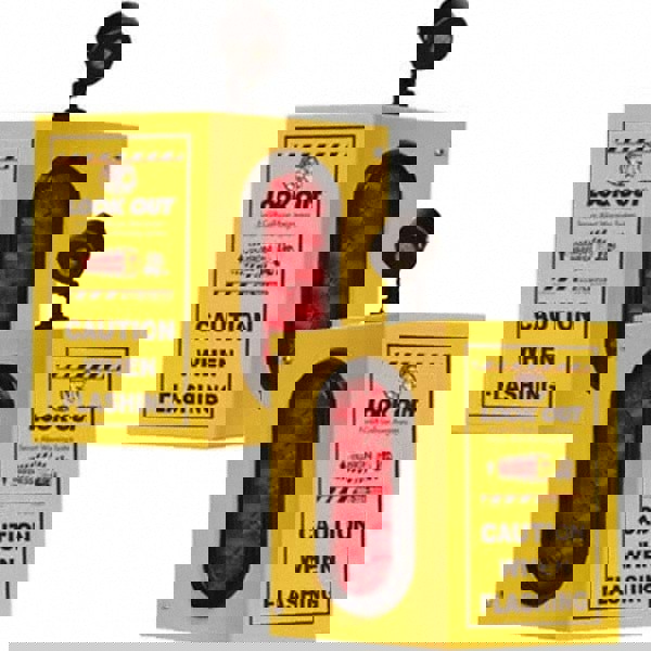 Auxiliary Lights; Light Type: Forklift Warning Light ; Amperage Rating: 1.00 ; Color: Yellow/Red ; Material: Aluminum; Aluminum ; Voltage: 110 VAC to 24VDC